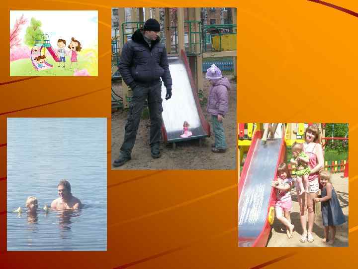 Зимой мы лепим снеговиков 