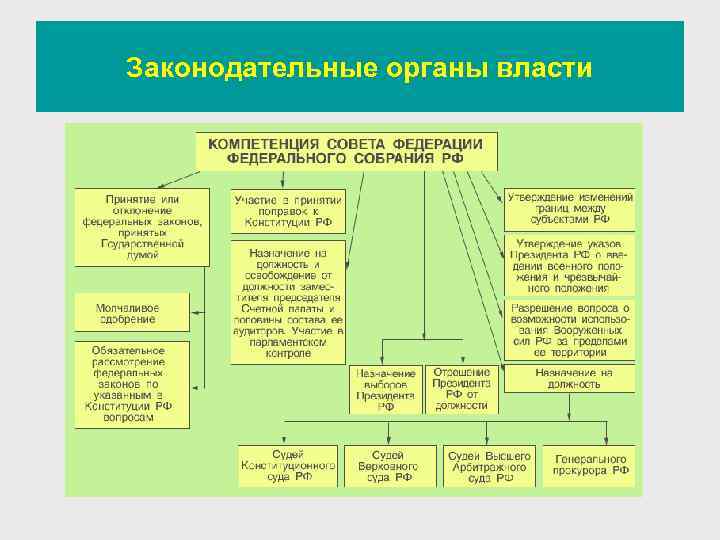 Законодательные органы власти 