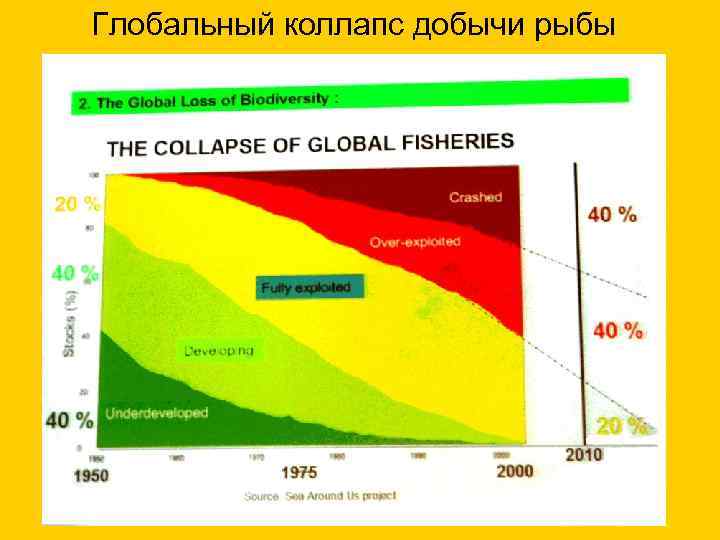 Глобальный коллапс добычи рыбы 