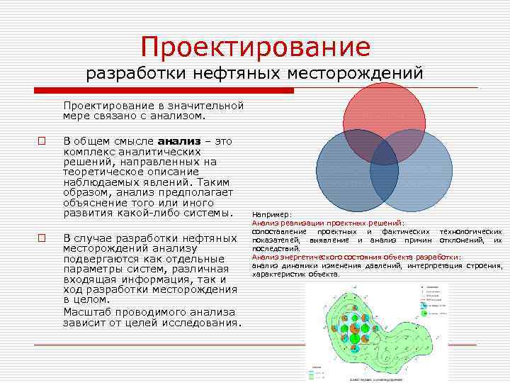 Технологический проект разработки месторождения