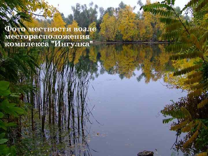 Фото местности возле месторасположения комплекса 