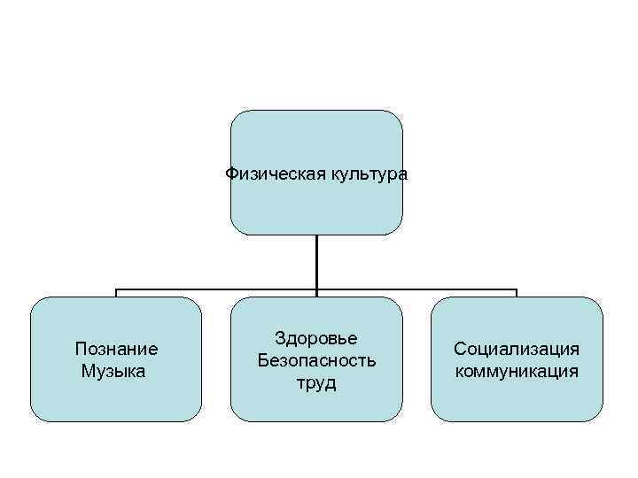  Физическая культура Здоровье Познание Социализация Безопасность Музыка коммуникация труд 