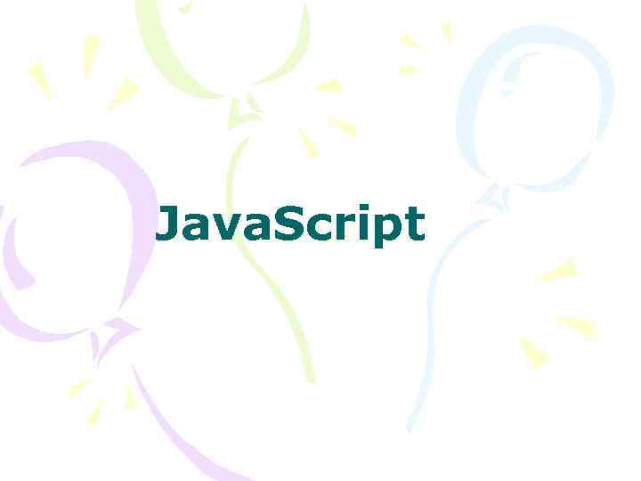 Java. Script 