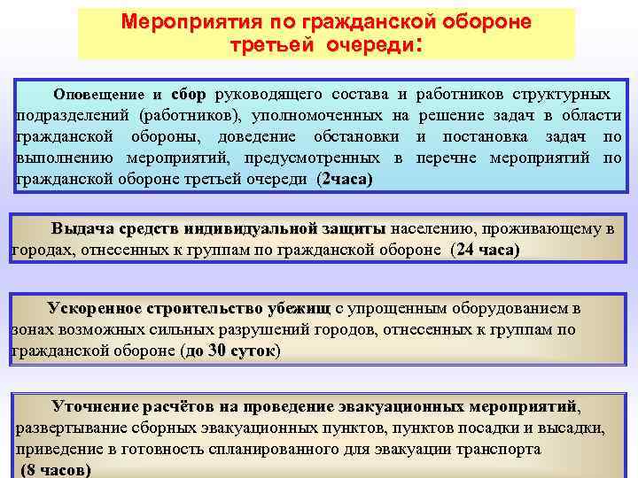 О выполнении мероприятий плана приведения в готовность гражданской обороны