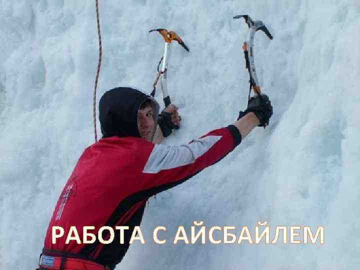 РАБОТА С АЙСБАЙЛЕМ 