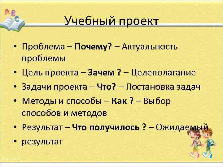  Преимущества персональных  проектов:  • План работы над проектом может быть