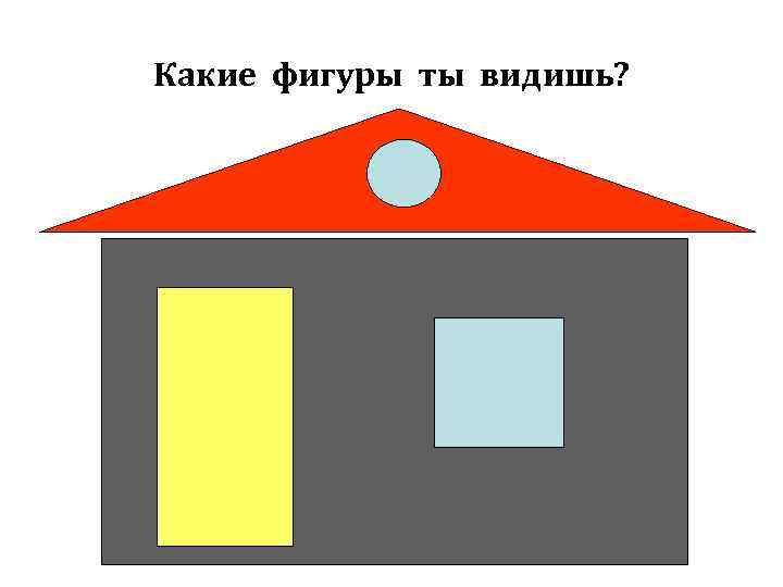 Какие фигуры ты видишь? 