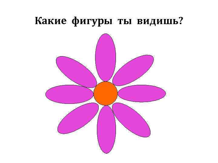 Какие фигуры ты видишь? 