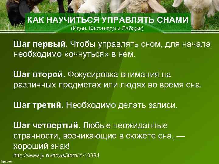 КАК НАУЧИТЬСЯ УПРАВЛЯТЬ СНАМИ (Иден, Кастанеда и Лаберж) Шаг КАК НАУЧИТЬСЯ УПРАВЛЯТЬ СНАМИ (Иден, Кастанеда и Лаберж) Шаг