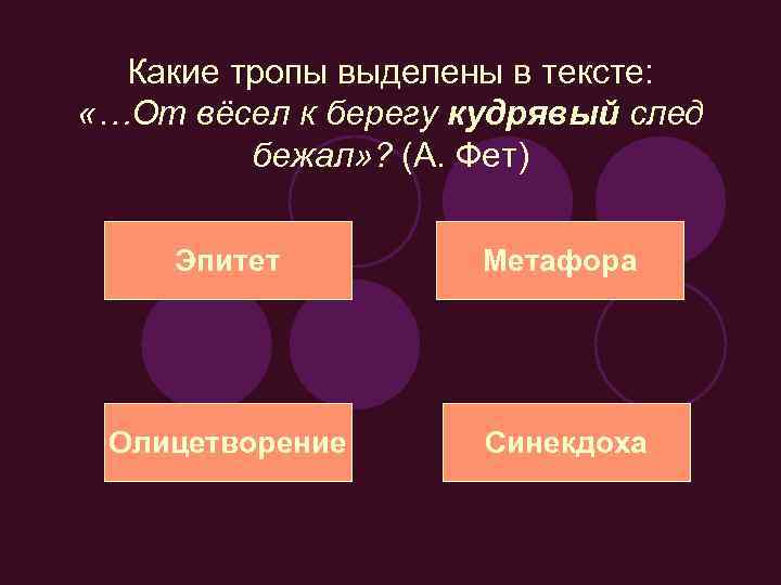 Эпитеты фета. Какие тропы выделены в тексте и серебром облиты. Какие тропы выделены в тексте от весел к берегу. От весел к берегу кудрявый след бежал. От весел к берегу кудрявый след бежал средство выразительности.