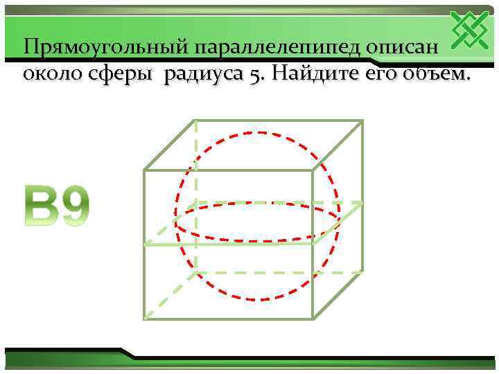 Радиус описанной сферы параллелепипеда. Прямоугольный параллелепипед описан около сферы. Параллелепипед описан около сферы. Паларрелепипед лписан ОКЛЛР сфнры. Прямоугольный параллелепипед описан около сферы радиуса.