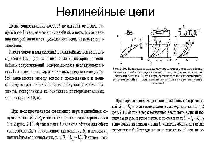 Нелинейные цепи 