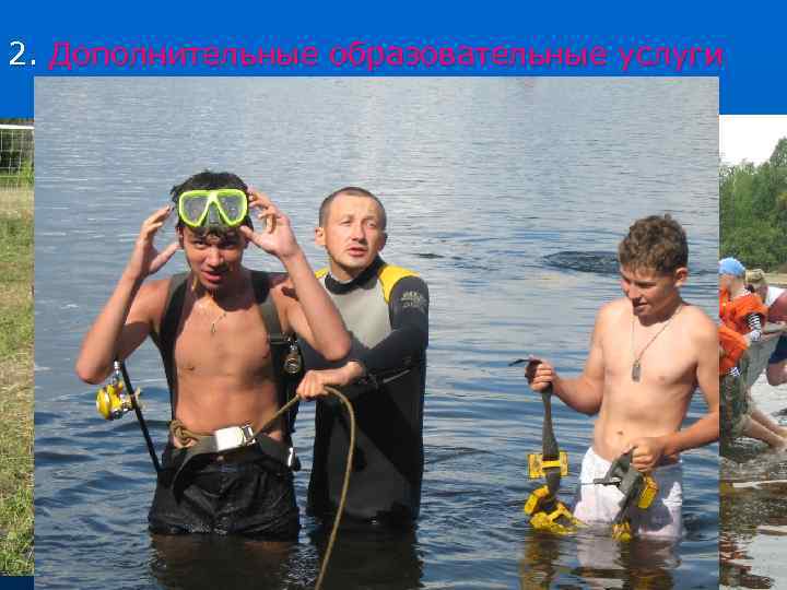 2. Дополнительные образовательные услуги 