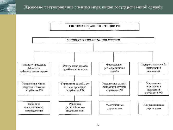 Специальное регулирование