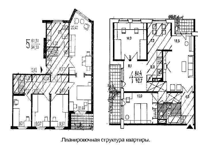 . Планировочная структура квартиры. 