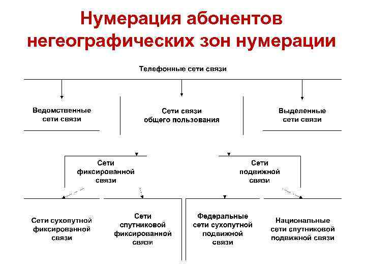 Принципы нумерации. Системы нумерации на телефонных сетях. Классификация сетей ЕСЭ. Структура ЕСЭ РФ. Нумерация абонентов в сетях.