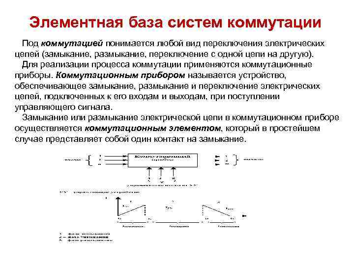 Схема замыкания и размыкания перегонных устройств