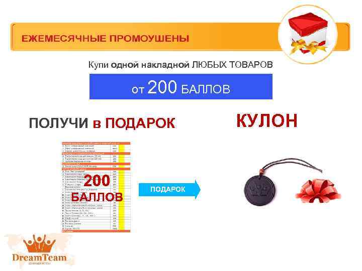 Купи одной накладной ЛЮБЫХ ТОВАРОВ от 200 БАЛЛОВ ПОЛУЧИ в ПОДАРОК 200 БАЛЛОВ ПОДАРОК