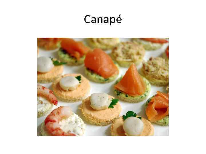 Canapé 