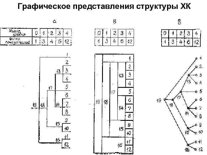 Графическое представления структуры ХК 