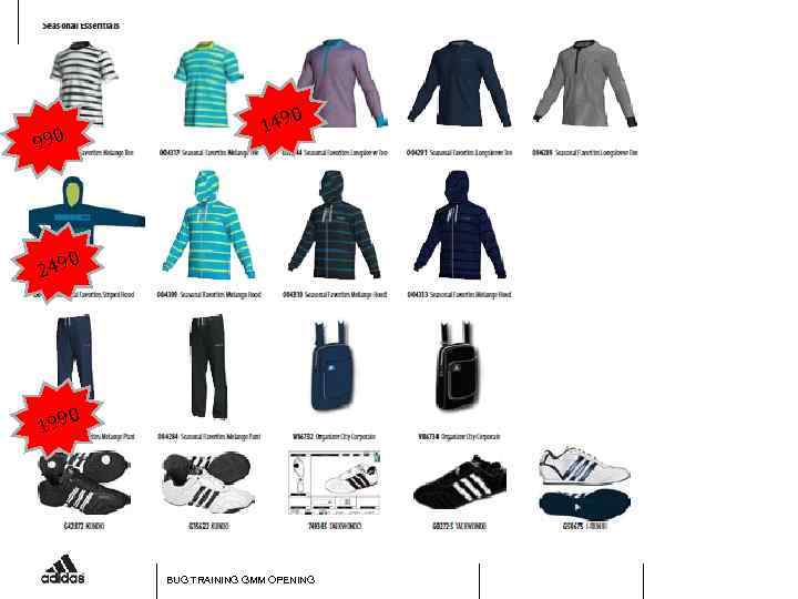 0 149 990 0 249 0 199 BUG TRAINING GMM OPENING 