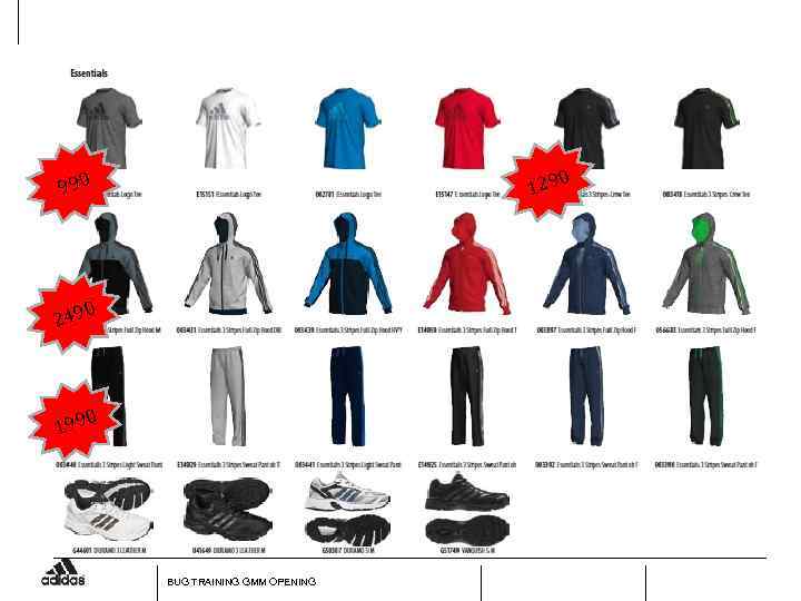 0 990 129 0 249 0 199 BUG TRAINING GMM OPENING 