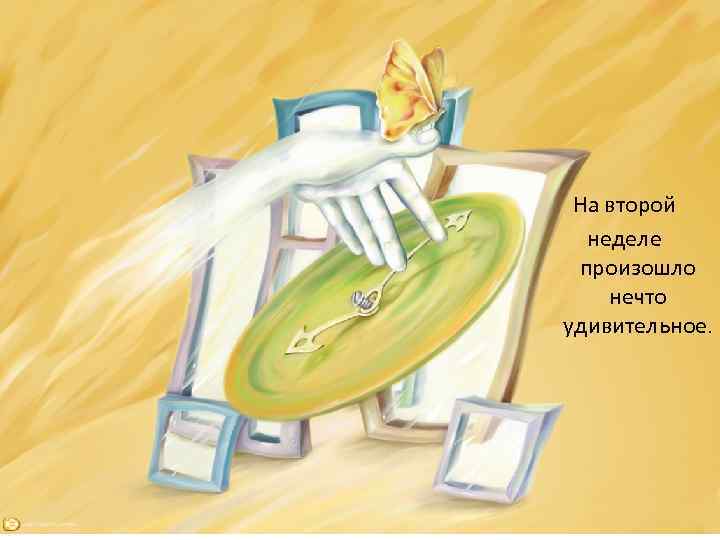 На второй неделе произошло нечто удивительное. 