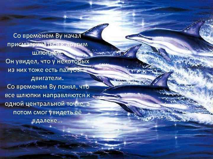 Со временем Ву начал присматриваться к другим шлюпкам. Он увидел, что у некоторых из