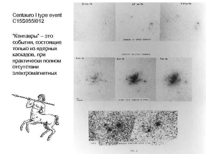 Centauro I type event C 15 S 055 I 012 “Кентавры” – это события,