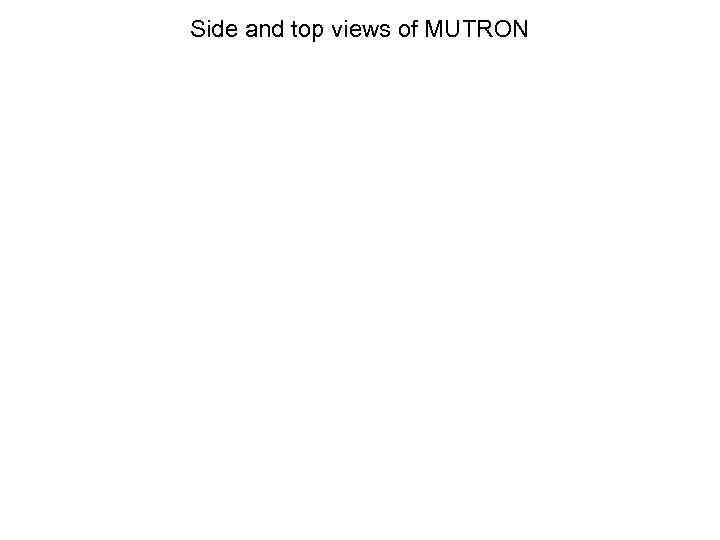 Side and top views of MUTRON 