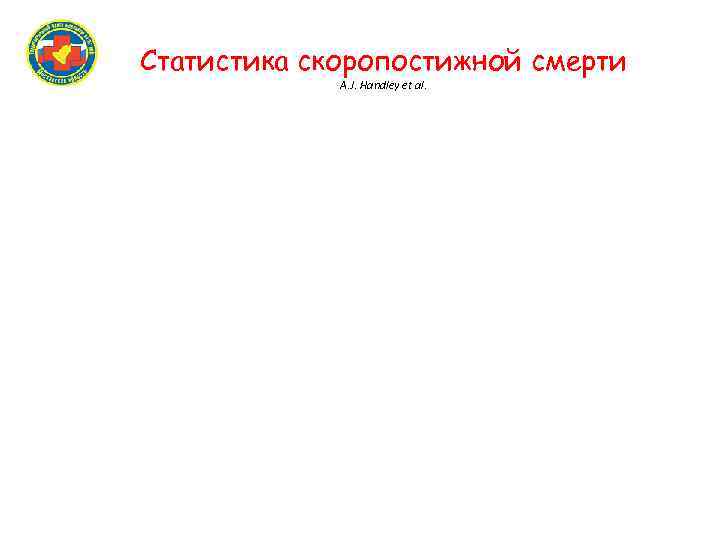 Статистика скоропостижной смерти A. J. Handley et al. 