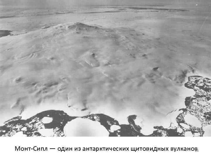  Монт-Сипл — один из антарктических щитовидных вулканов 4 9 