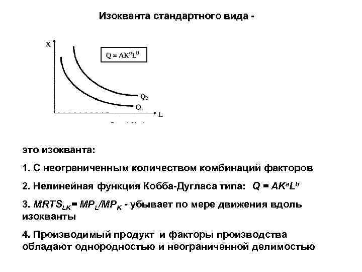 В ряду свойств стандартных изоквант. Изокванта простыми словами. Типы изоквант. Движение изокванты. Изокванты виды.