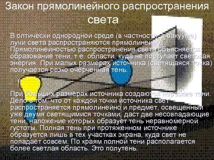 Пользуясь рисунком 120 объясните как образуется тень