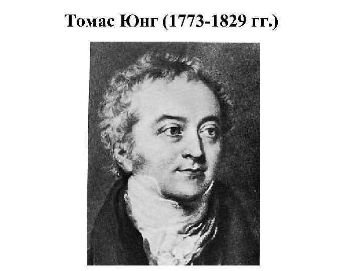 Томас Юнг (1773 -1829 гг. ) 