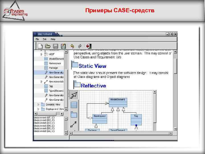 Примеры CASE-средств 