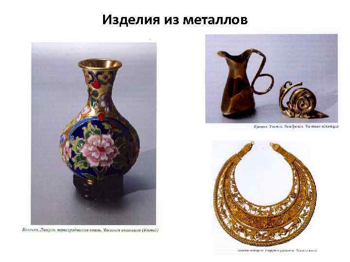 Изделия из металлов 