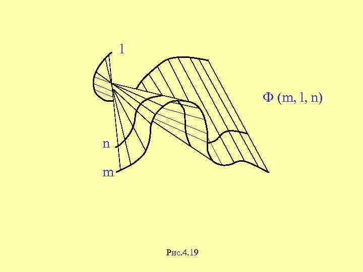 l Ф (m, l, n) n m Рис. 4. 19 