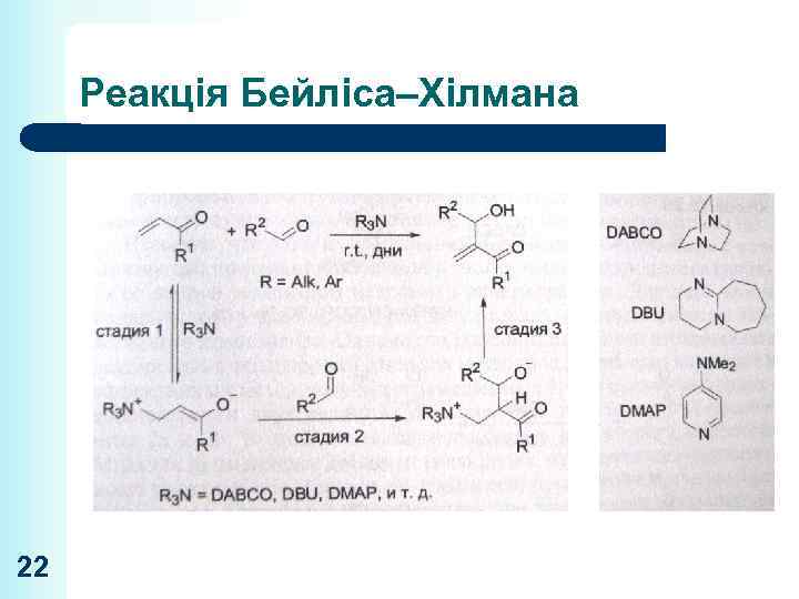 Реакція Бейліса–Хілмана 22 