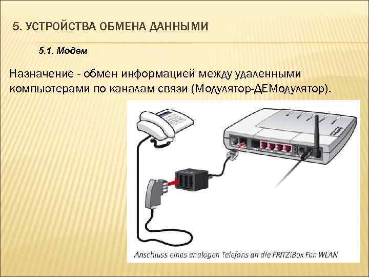 Устройства обмена информацией