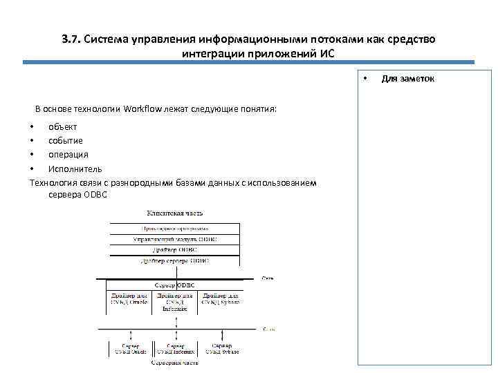 3. 7. Система управления информационными потоками как средство интеграции приложений ИС • В основе