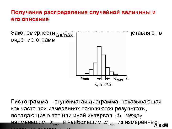 Виды распределений случайных