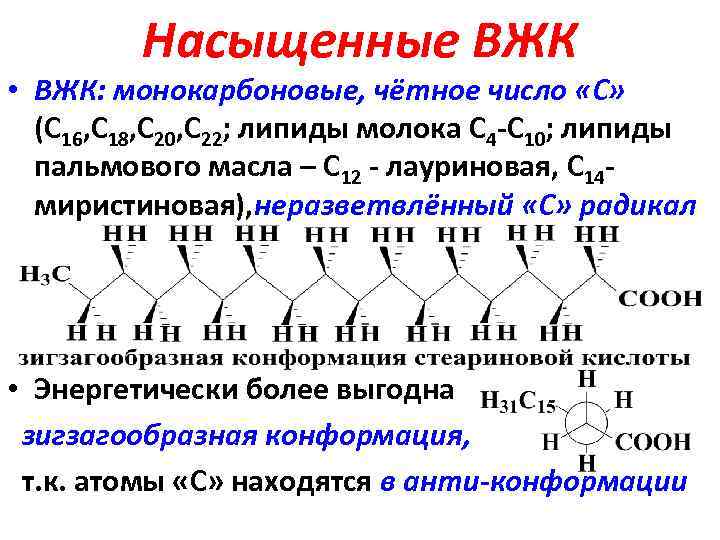 Высшие жирные кислоты