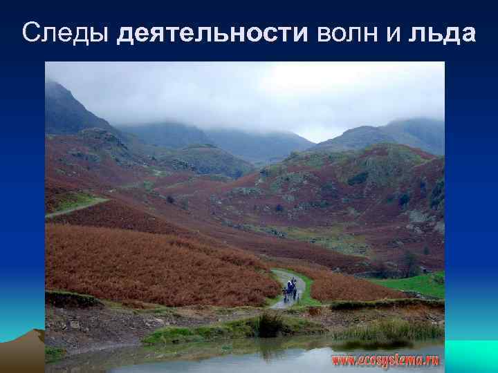 Следы деятельности волн и льда 