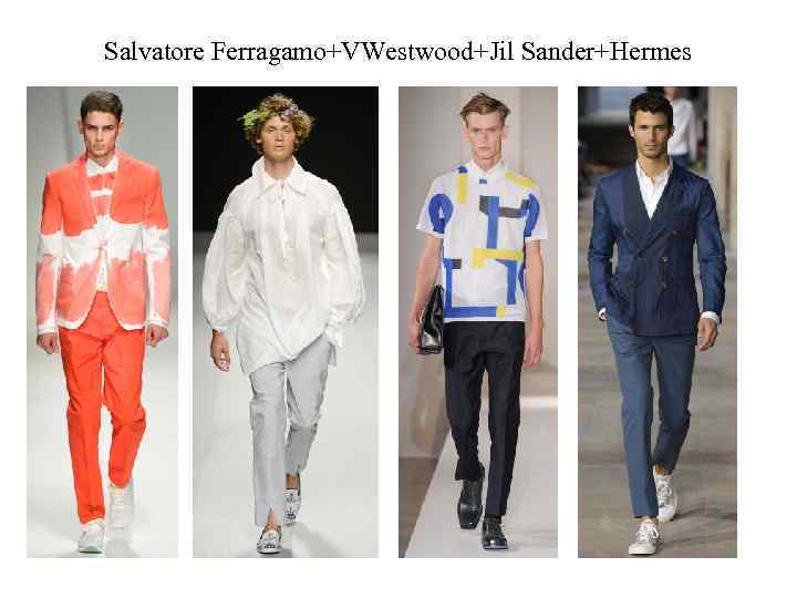 Salvatore Ferragamo+VWestwood+Jil Sander+Hermes 