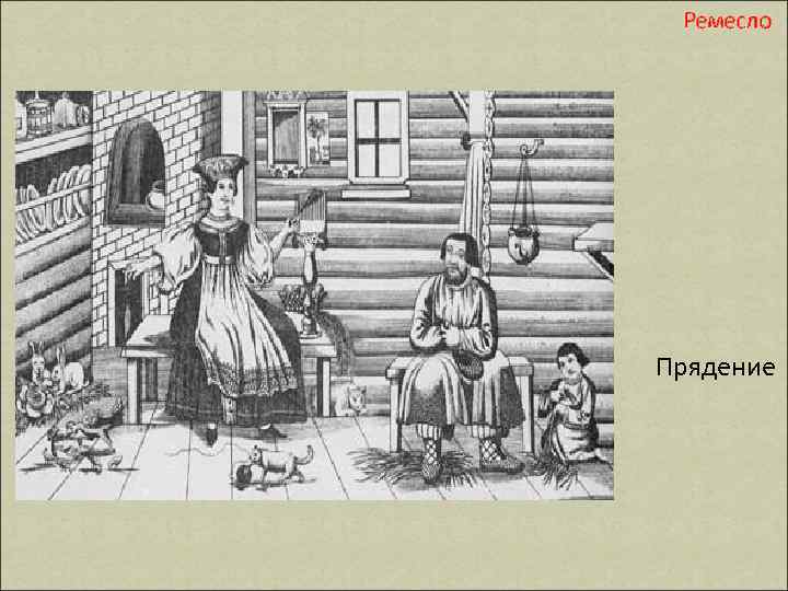 Ремесло Прядение 