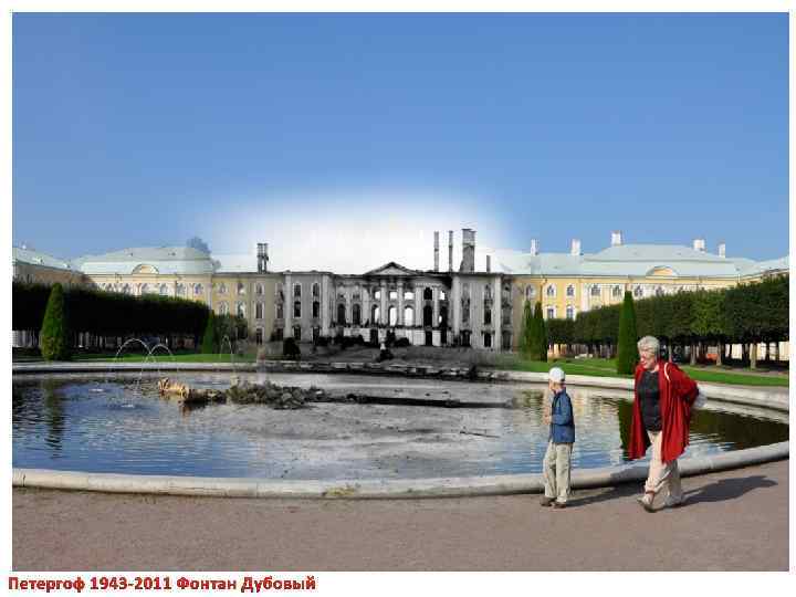 Петергоф 1943 -2011 Фонтан Дубовый 