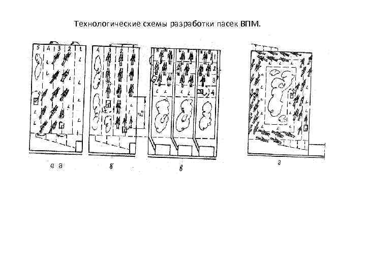 Схема разработки пасеки