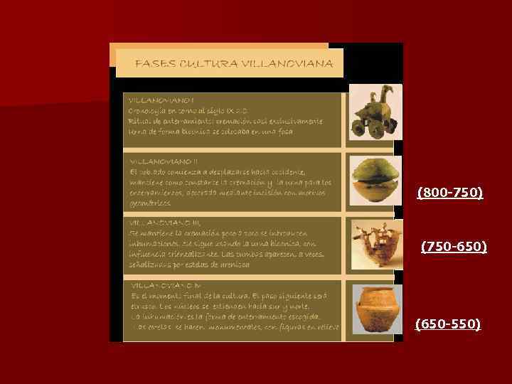 (800 -750) (750 -650) (650 -550) 