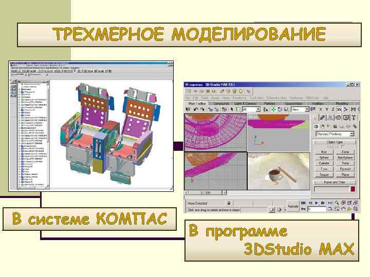ТРЕХМЕРНОЕ МОДЕЛИРОВАНИЕ В системе КОМПАС В программе 3 DStudio MAX 